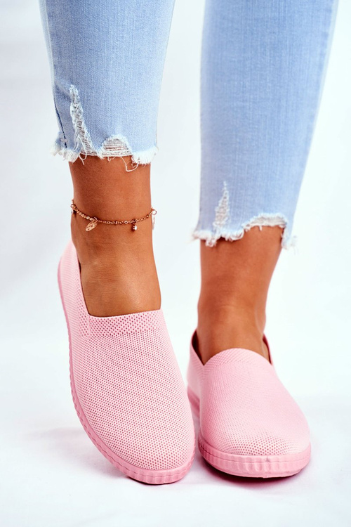 Dámské Tenisky Slip-on Růžové Grigio