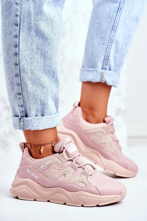 Dámske športové topánky Big Star Pink GG274637