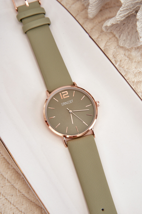 Dámske hodinky Ernest Light Green Sandmill