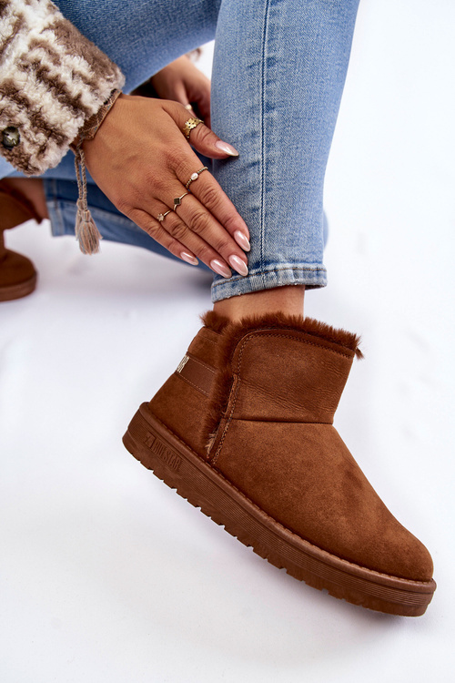 Dámske snehové topánky Big Star KK274620 Brown