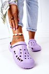 Dámské Pěnové Nazouváky EVA Fialové