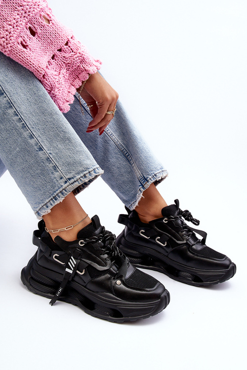 Dámske tenisky GOE NN2N4040 Čierne