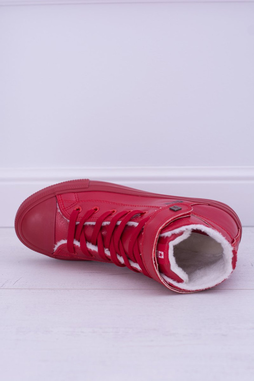Veľká hviezda V274529FW Red Leather Sneakers