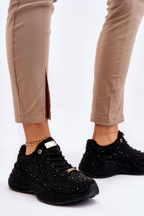 Dámské Tenisky na platformě GOE JJ2N4058 Černá