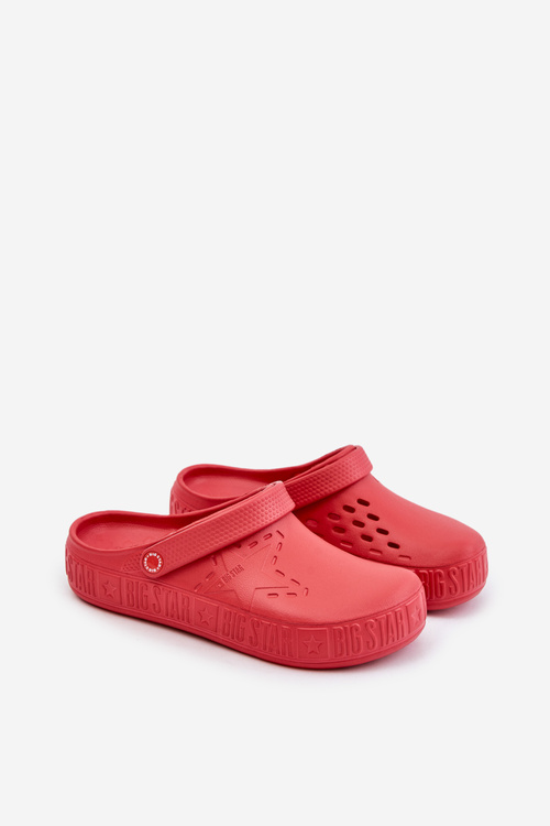 Pánské Lehká Klobouky Chodaky Big Star II175004 Červené