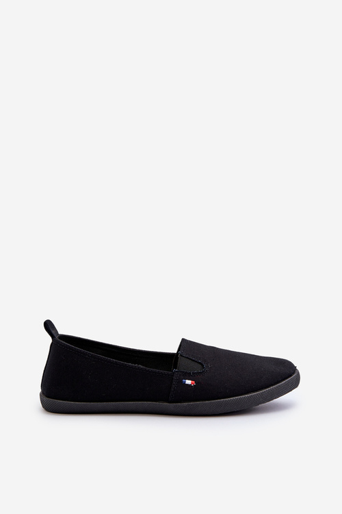 Dámské černé tenisky slip-on Adrancia