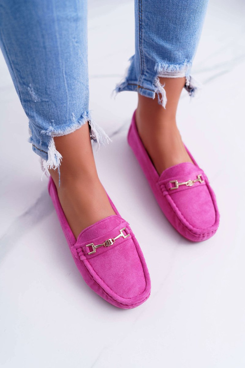 Žien Moccasins Light Ecoe-Eco-Fuksja premýšľa