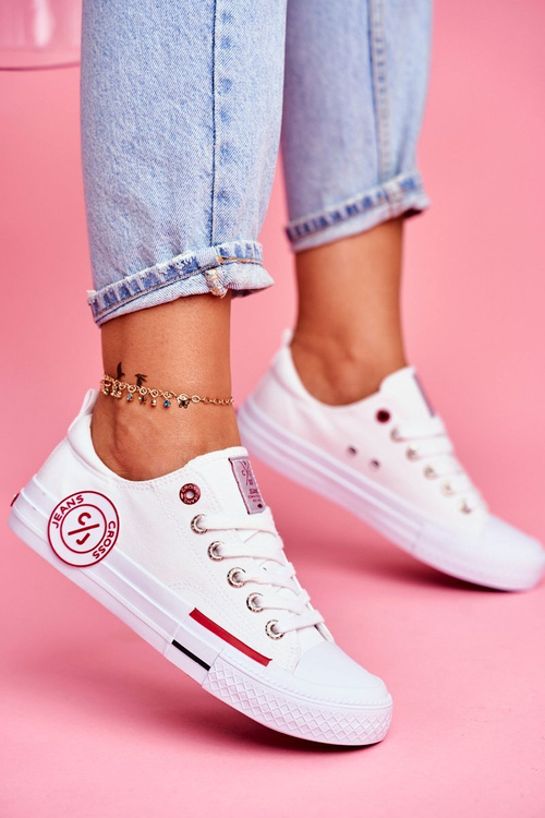 Dámské tenisky Cross Jeans bile FF2R4072C