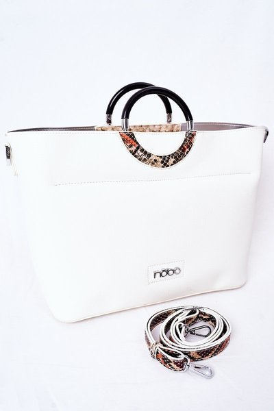 Kabelka Shopper NOBO K3520 Bílá