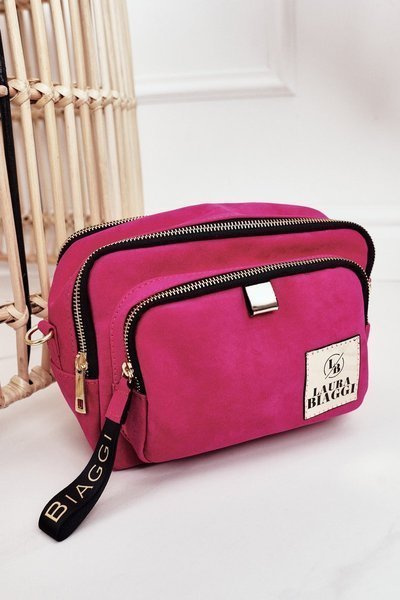 Kabelka Listonoška Kufr LAURA BIAGGI Růžová