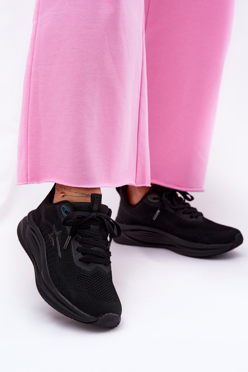 Sportovní Obuv Tenisky Dámské Big Star RR274A144 HI-POLY SYSTEM Černé