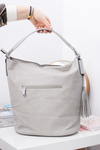 Gray Large Bag Women's Shopper Bag