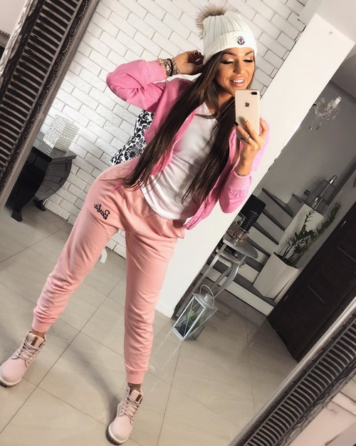 Big Star Boots Dámske drevené pasce prášok ružový timon