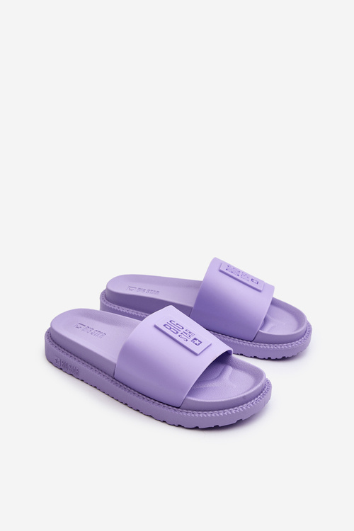 Dámské žabky Big Star LL274426 fialové