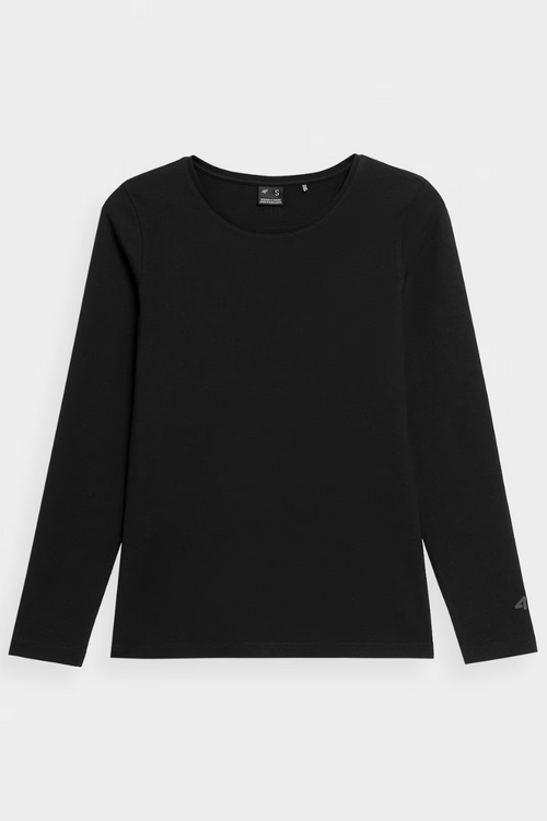 Hladké Tričko S Dlouhým Rukávem Longsleeve 4F Bílá 4FWMM00TLONF376-10S