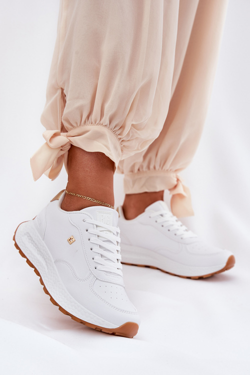 Lehké Dámské Sportovní Boty Big Star RR274629 HI-POLY SYSTEM Bílé