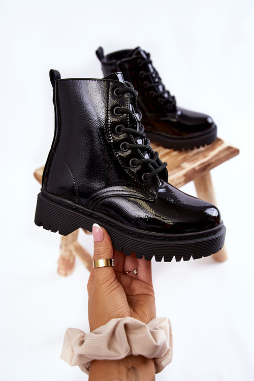 Black Julie Baby Boots so zipsom