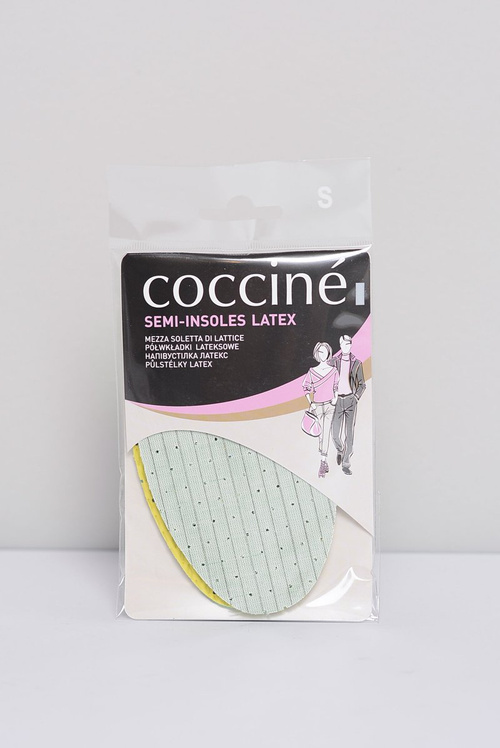 Kokcín perforované latexové tresty