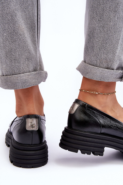 Topánky Loays Flat -eeled Loays Black Elkiza