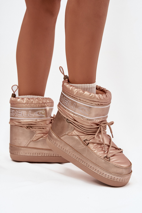 Ženské sněhule s šněrováním O'NEILL LISA WOMEN HIGH 90253012.99U Zlaté