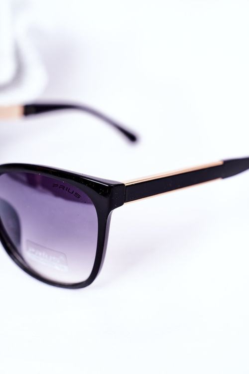 Čierne slnečné okuliare so sivou ombre