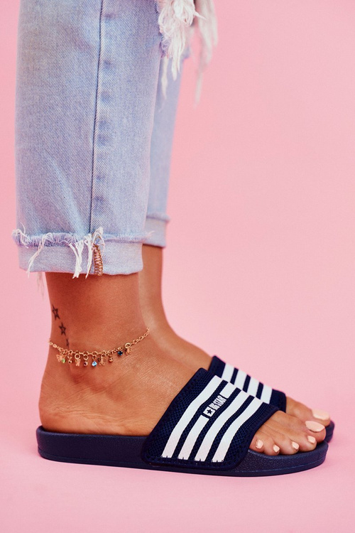 Dámské Nazouváky Big Star FF274A356 Tmavě Modré