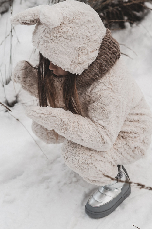 Dětské sněhule Big Star KK374218 Šedo-stříbrná