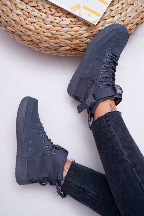 Dámská Obuv Sneakers šedé Big Star EE274661