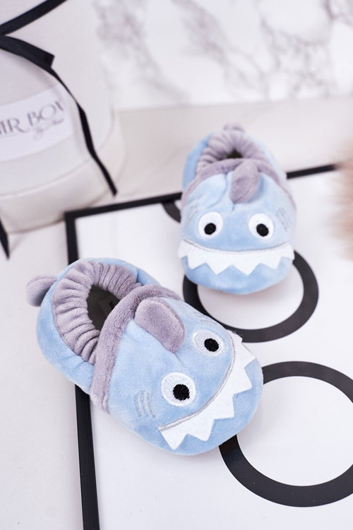 Izolované velor Papcas Blue Monster