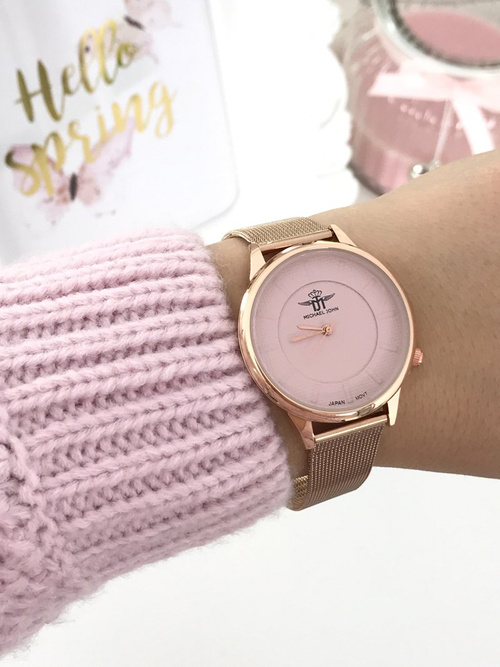 Dámské Hodinky Michael John Sceptre Pink Display
