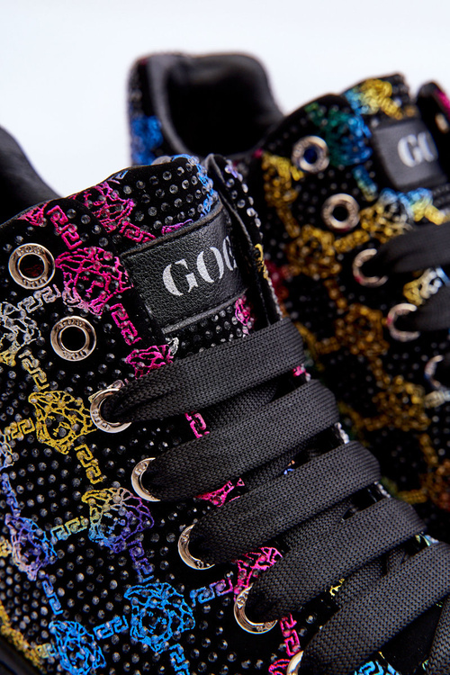 Sportovní Boty Na Platformě Džety GOE MM2N4009 Černé