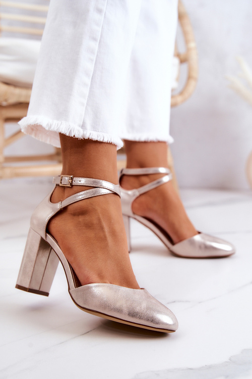 Kožené čerpadlá na Sergio Leone SK851 Zloty Post