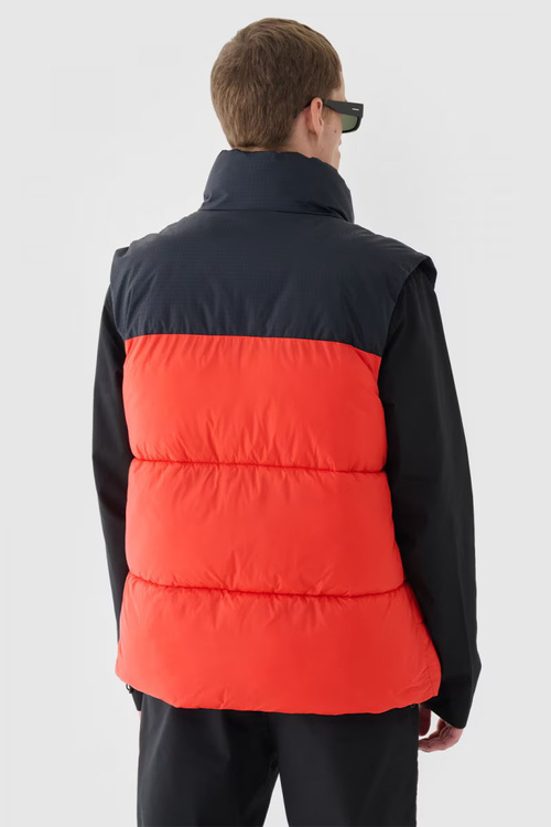 Pánsky Perový Bezrukávnik 4F Červená 4FWAW24TVJAM147-62S