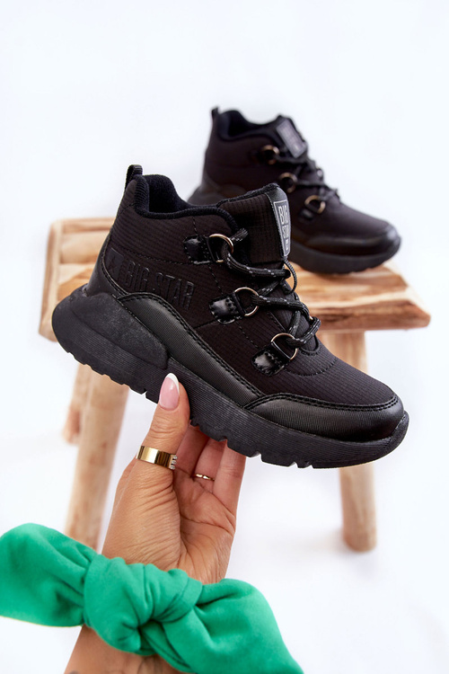 Dětské boty Memory Foam Big Star KK374119 Černe