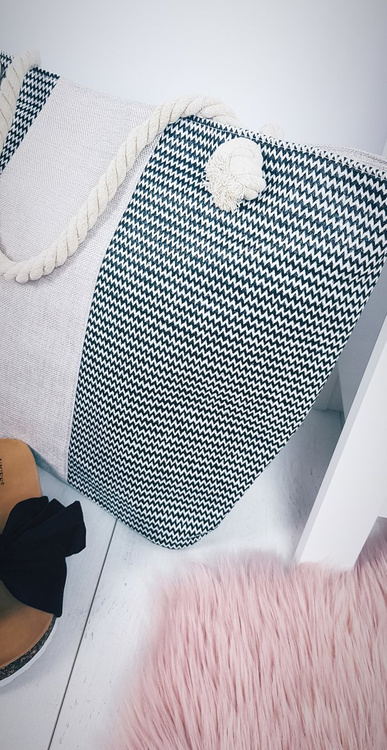 Velká plážová námořní kabelka