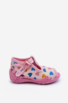 Sandałky Papcie Srdíčka Befado 213P140 Růžové