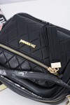 Women's Handbag Quilted Black Bag