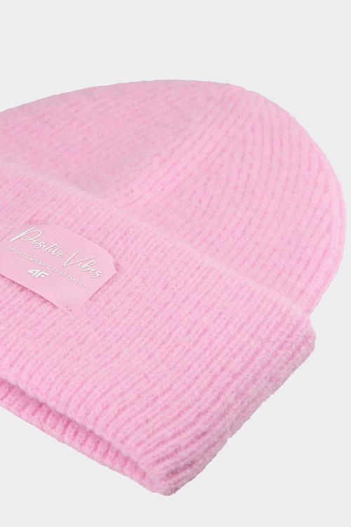 Dievčenská Zimná Čiapka 4F 4FJWAW24ACAPF415-54S Ružová