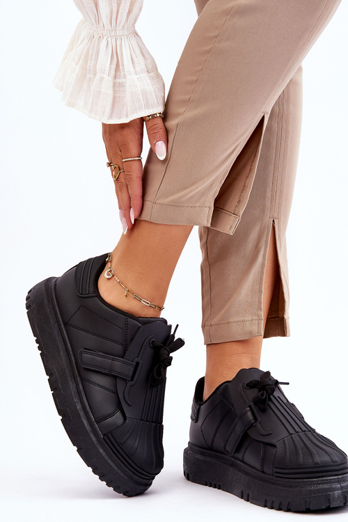 Dámská módní sportovní obuv Černá Genesis