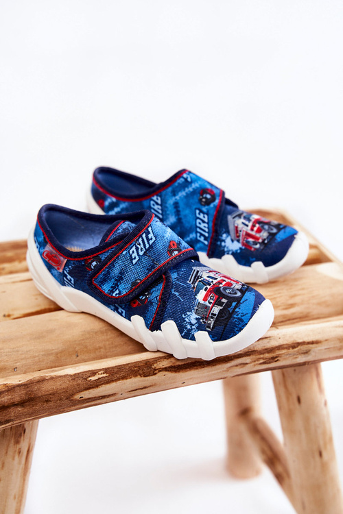 Befado Papci topánky pre hasičský automobil suchý suchý suchý suchý suchý zips 273x309 Navy modrá