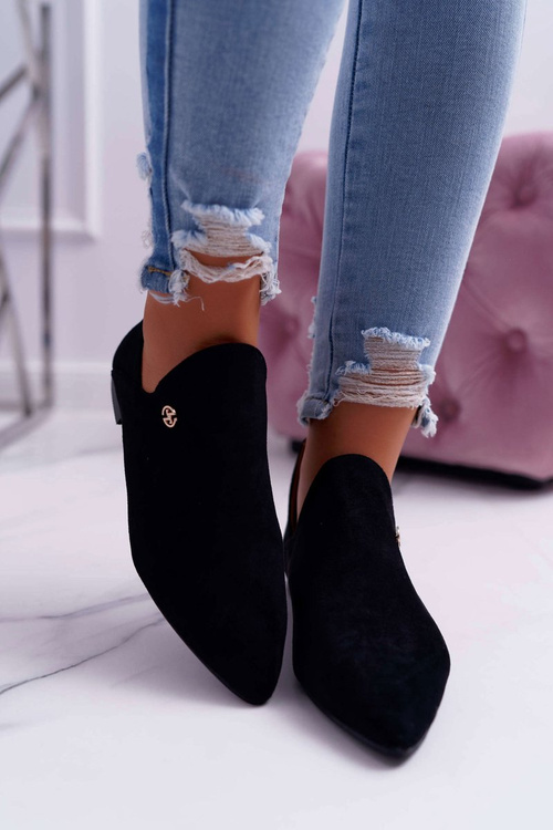 Lu Boo Boty s Výřezy černé Chelsea