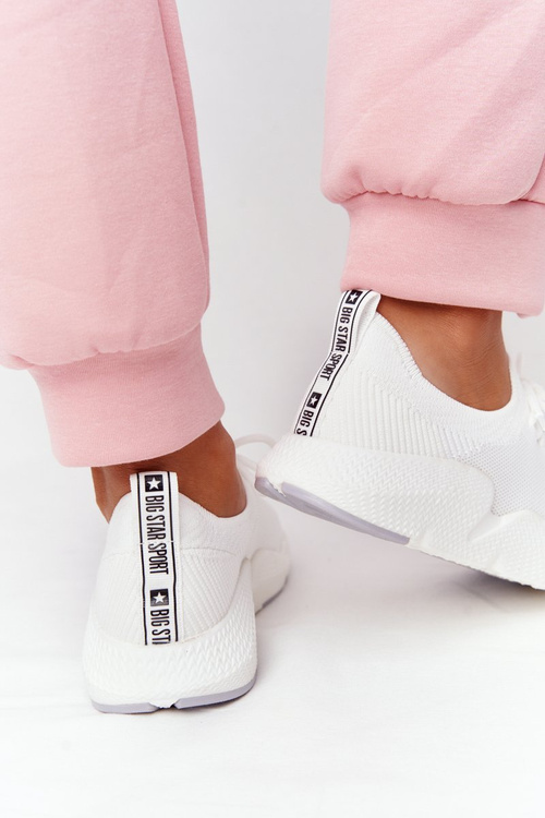 Dámská Sportovní Obuv Big Star Bílé DD274575
