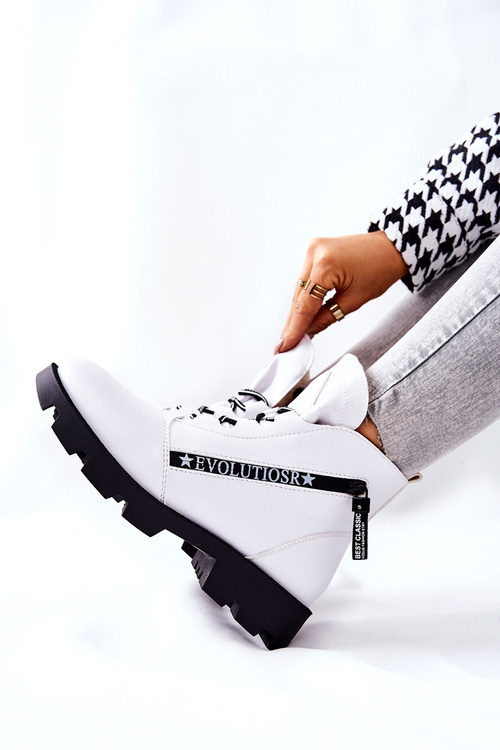 Boty S Fleecovou Podšívkou Sergio Leone White TR740