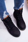 Dámska veľká hviezda Black EE274014 topánky