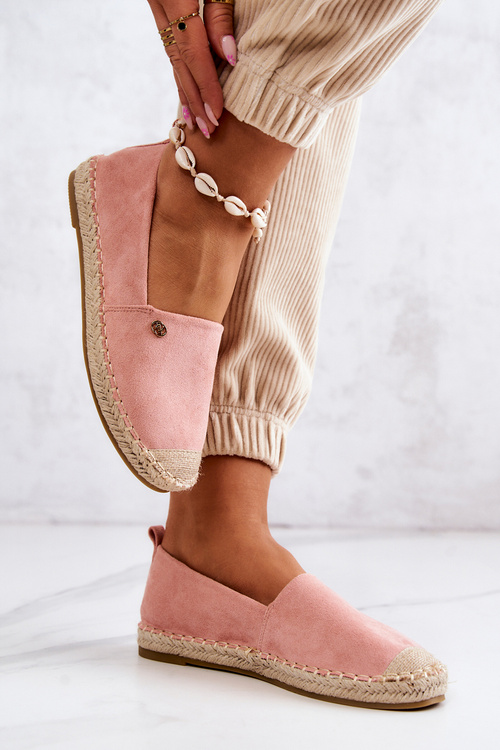 Ženský semiš Espadrilles Pink Joaquin