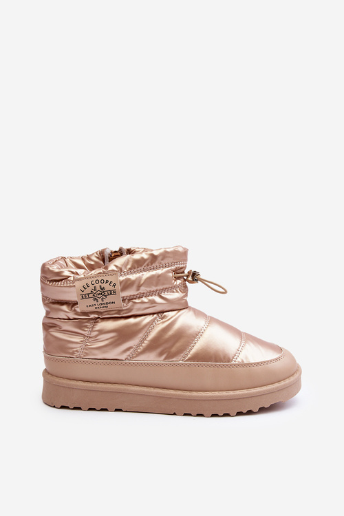 Dámské zateplené sněžnice Lee Cooper LCJ-23-44-1965L Beżowe