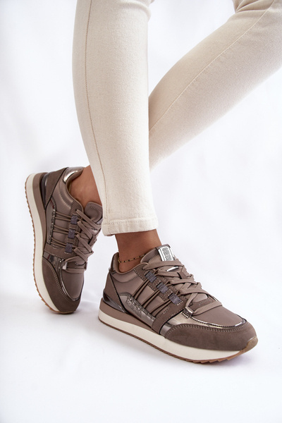 Dámská módní sportovní obuv Big Star KK274112 Tmavě šedá