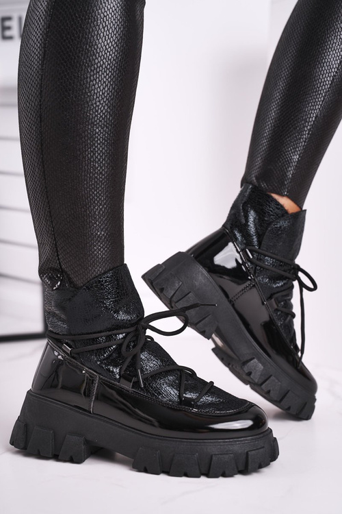 Dámske topánky skĺzli Rochelle čiernu