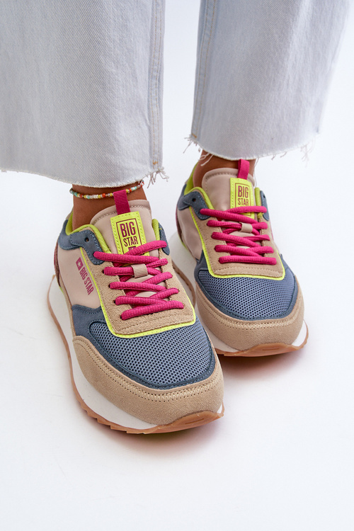 Dámske tenisky s pamäťovou penou Memory Foam System Big Star NN274692 Multikolor