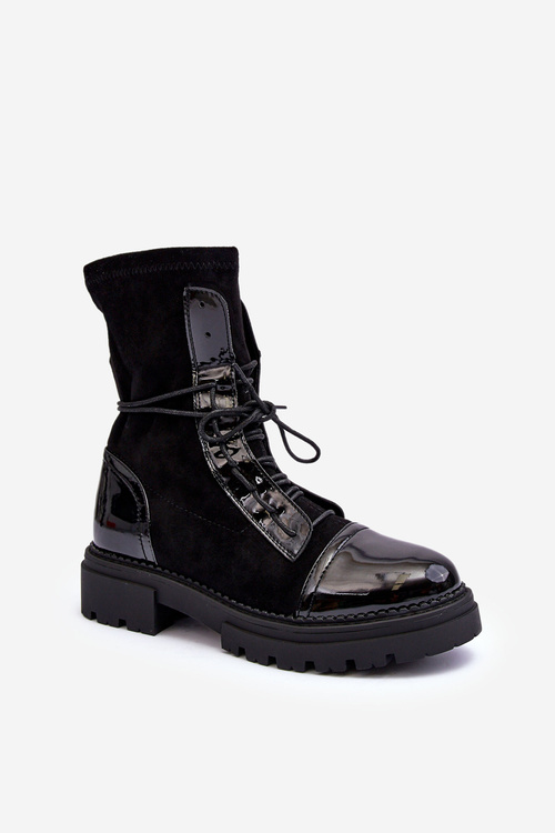 Ženou Uzavřené Zimní Boty Černé Marirla